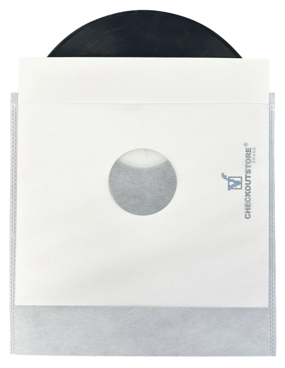 Collector Essentials 50-pack Resealable Storage Sleeves – 2 Mil Crystal-Clear Vinyl Record Outer Covers For 12-inch LPs, With Flap - View #11