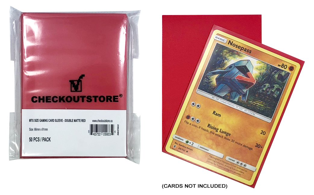 CheckOutStore Double Matte Protective Sleeves compatible with Magic Th –  CheckOutStore.com