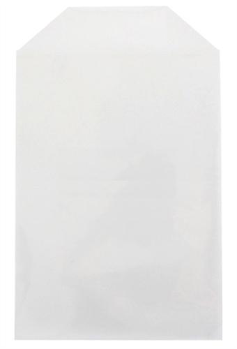 CheckOutStore White Non Woven Storage Sleeves for 12x12 Cardstock Pape –