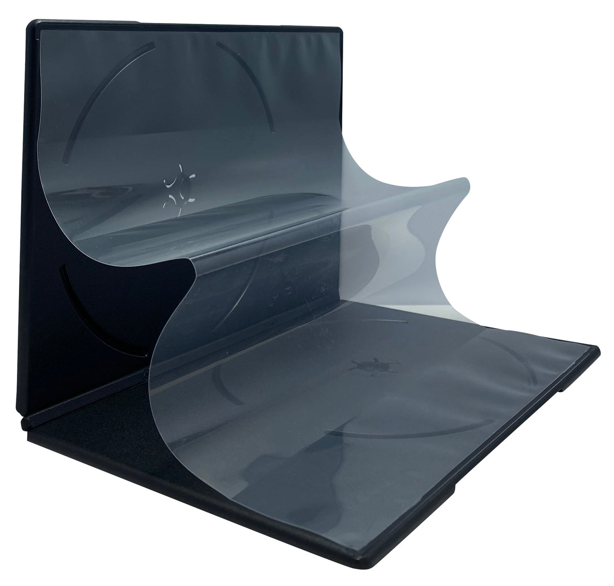 PREMIUM SLIM Black Double DVD Cases 7MM (100 New Material