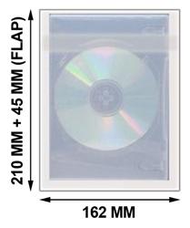 OPP Plastic Wrap Bag for 7/8 Disc DVD Case 27mm [Discontinued]