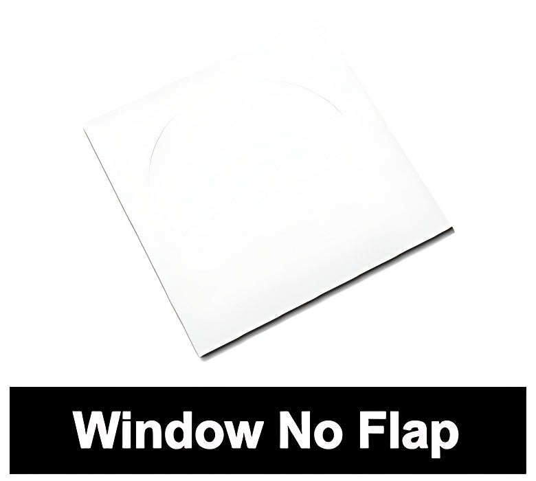 Mediaxpo Paper Sleeves Paper CD Sleeves with Window (No Flap)