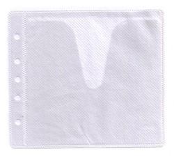 Mediaxpo Plastic Sleeves CD Double-sided Refill Plastic Sleeve White