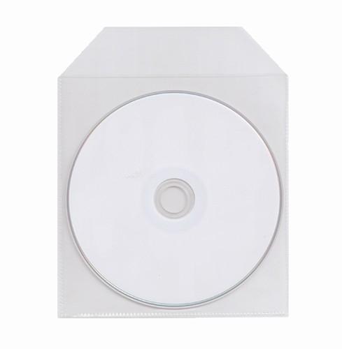 Mediaxpo Plastic Sleeves CPP Clear Plastic Sleeve with Flap 120g