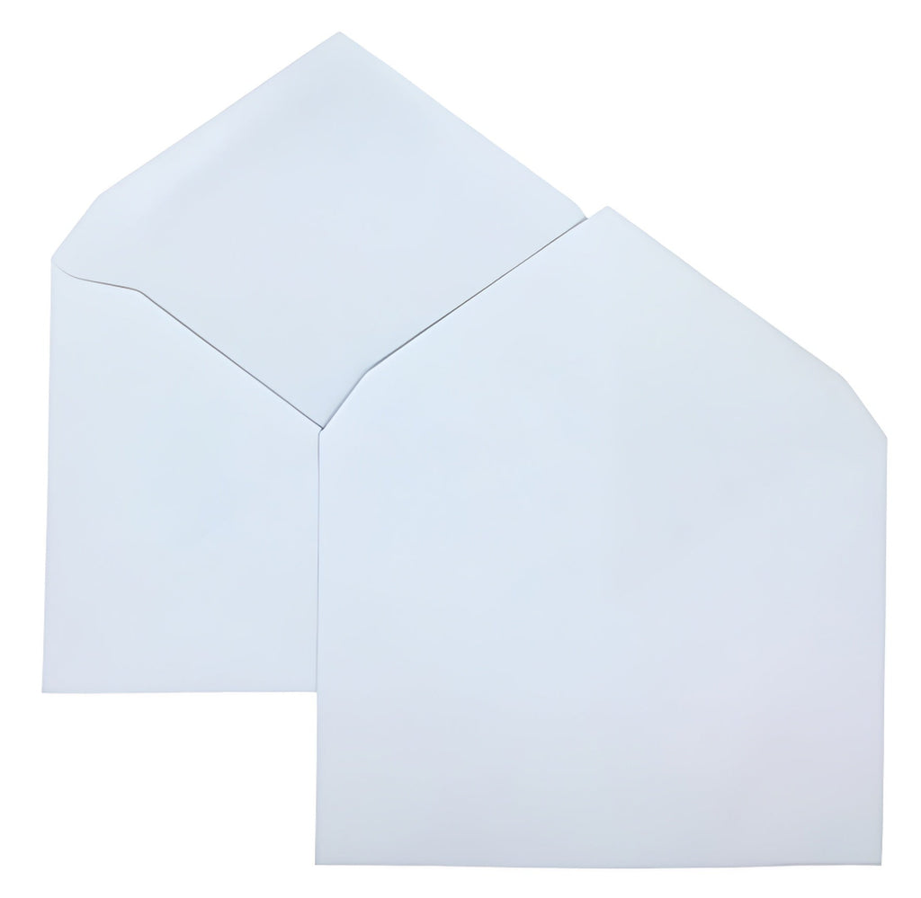 ShippingMailers Business Envelopes ShippingMailers 4 3/8 x 5 3/4 White Paper A2 Invitation Envelopes /w Gummed Closure