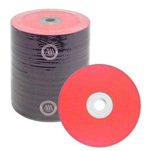 Spin-X Discontinued Spin-X Diamond Certified 48x CD-R 80min 700MB Red Color Top Thermal [Discontinued]