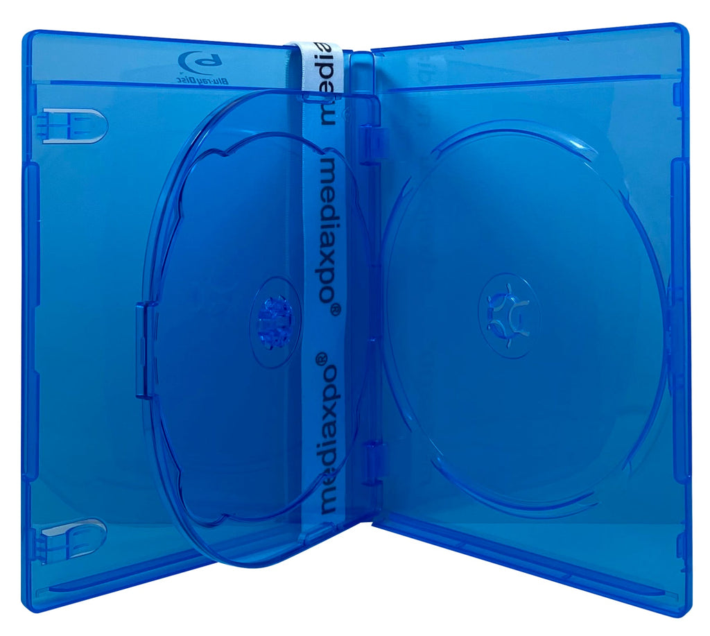 Custodia Per Blu-ray MediaRange - Confezione Da 30, Trasparente, Per 3 Dischi, Compatibile CD/DVD - Foto 11