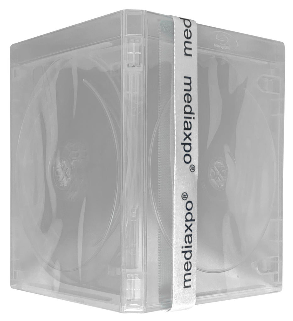 PREMIUM STANDARD Clear Blu-Ray 6 Disc Cases 14mm