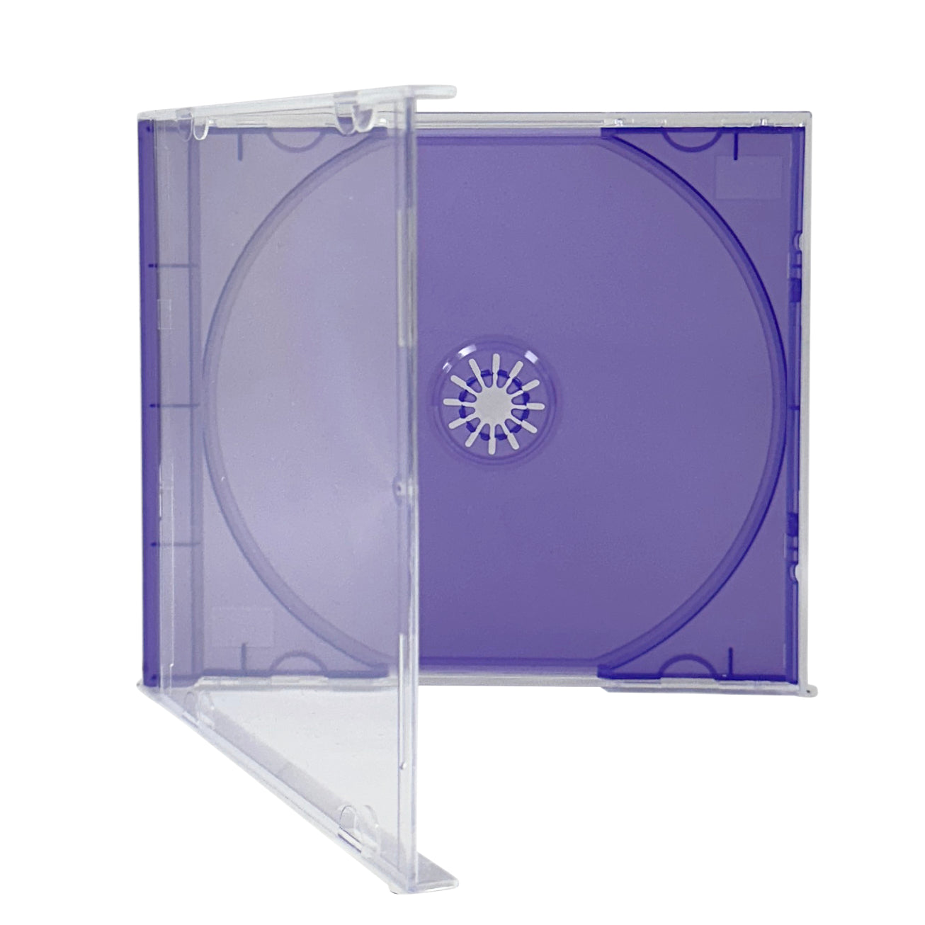 STANDARD Assorted Frosted Clear Color Tray CD Jewel Case [Discontinued ...