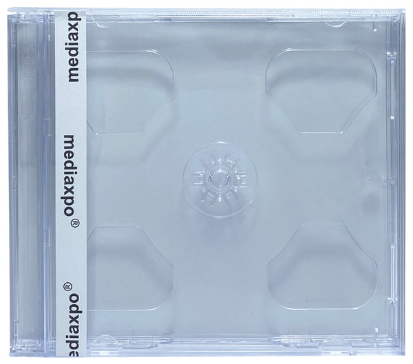 STANDARD Double CD Jewel Case 10.4mm – CheckOutStore.com