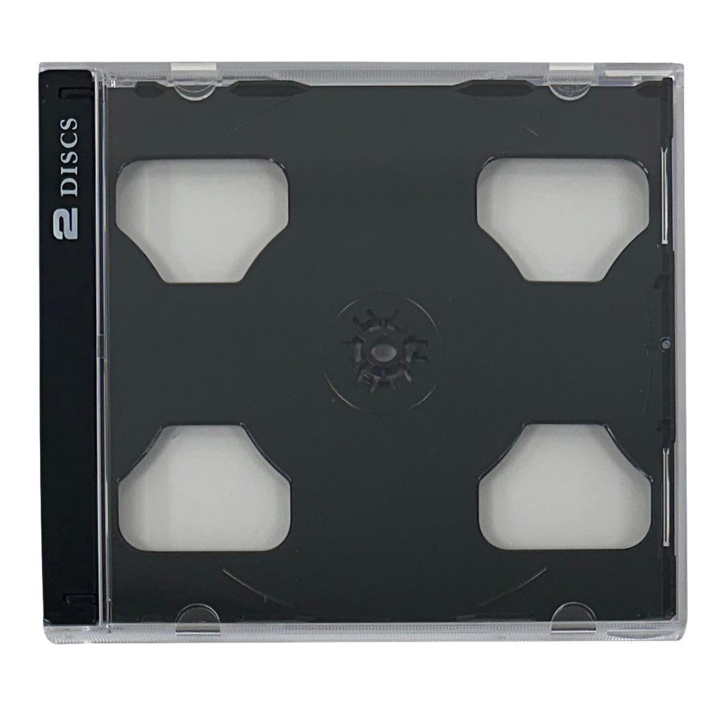 STANDARD Smart Tray Double CD Jewel Case – CheckOutStore.com