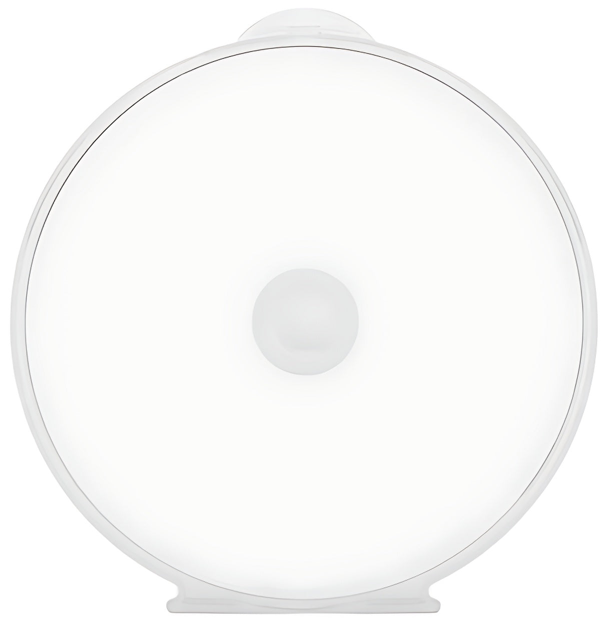 Clear Round ClamShell CD/DVD Case with Lock