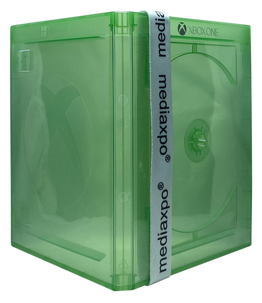 Replacement Game Cases compatible with Clear Green Xbox One 12mm [Disc