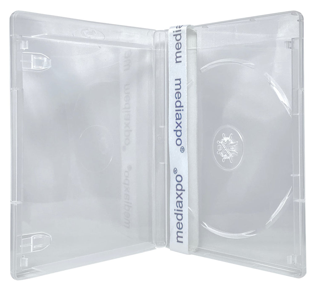 Mediaxpo Console Game Case Replacement Game Cases compatible with Clear Playstation 3 Blu-ray 14mm
