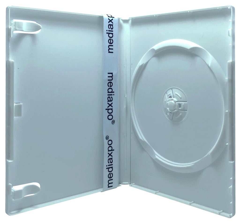 Mediaxpo Console Game Case Replacement Game Cases compatible with White Nintendo Wii 14mm