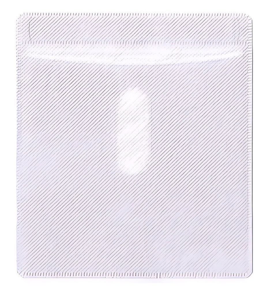 Mediaxpo Plastic Sleeves White / 100 CD Double-sided Plastic Sleeve