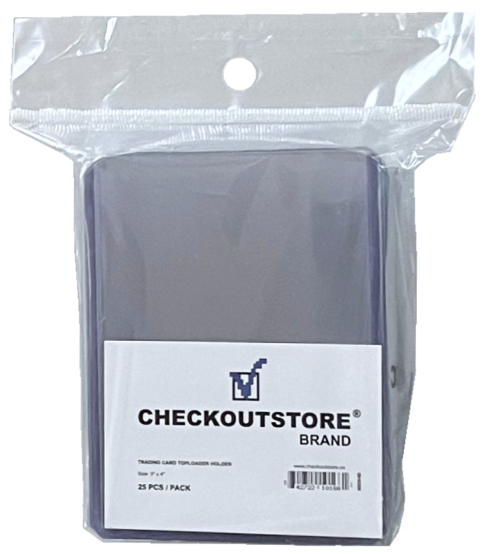 500 Clear Protective Toploader Card Sleeves - 3 X 4 Inch, PVC, For Trading Cards