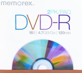 [FG-MEM2DVDR] Memorex 16X DVD-R 4.7Gb 120min, 2PK