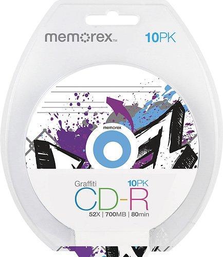 [FG-MEMGCDR] Memorex 52X CD-R 700Mb 80min, 10PK