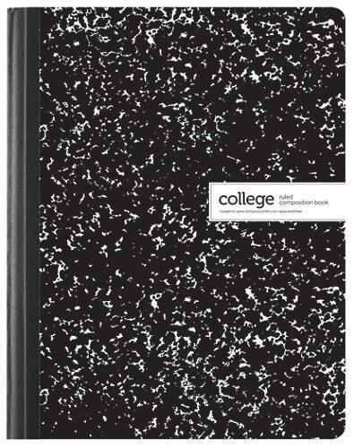 [FG-NBWCC] 1 Random College Ruled Composition Notebook