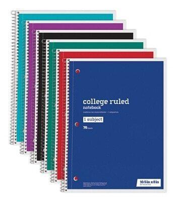 [FG-NBWSC] 1 Random College Ruled Spiral Notebook