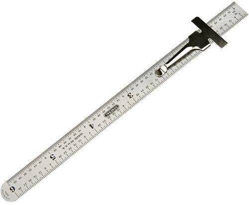 [FG-POCKETRULE] General Tools 300/1 6-Inch Flex Precision Stainless Steel Rule
