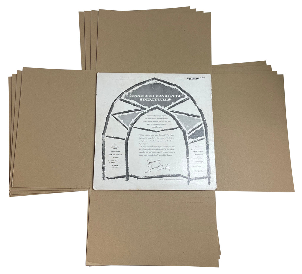 CheckOutStore Record Mailers CheckOutStore Record Wrap Mailer for 12" LP Vinyl 33 RPM (Ship 1-5 LPs)