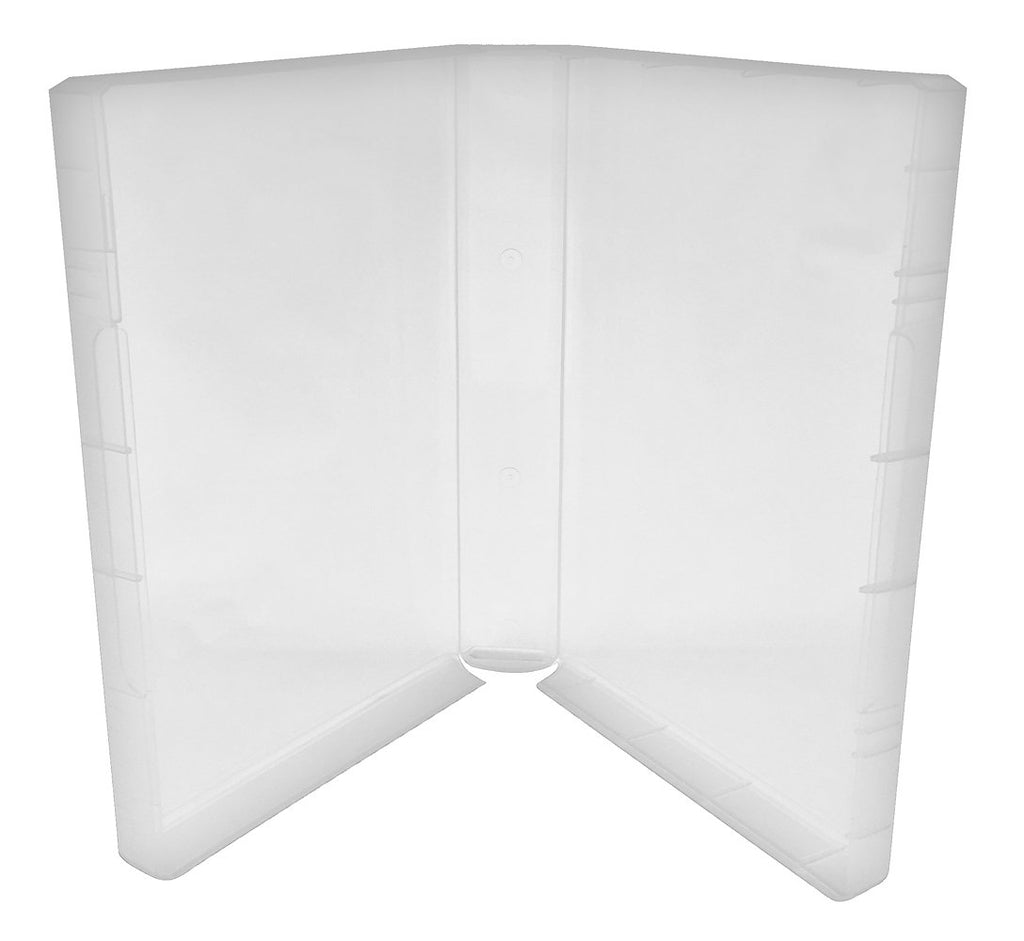 Clear Craft Storage Box - with 6 Tabbed Dividers - Includes 15 Pack Medium  Storage Envelopes 