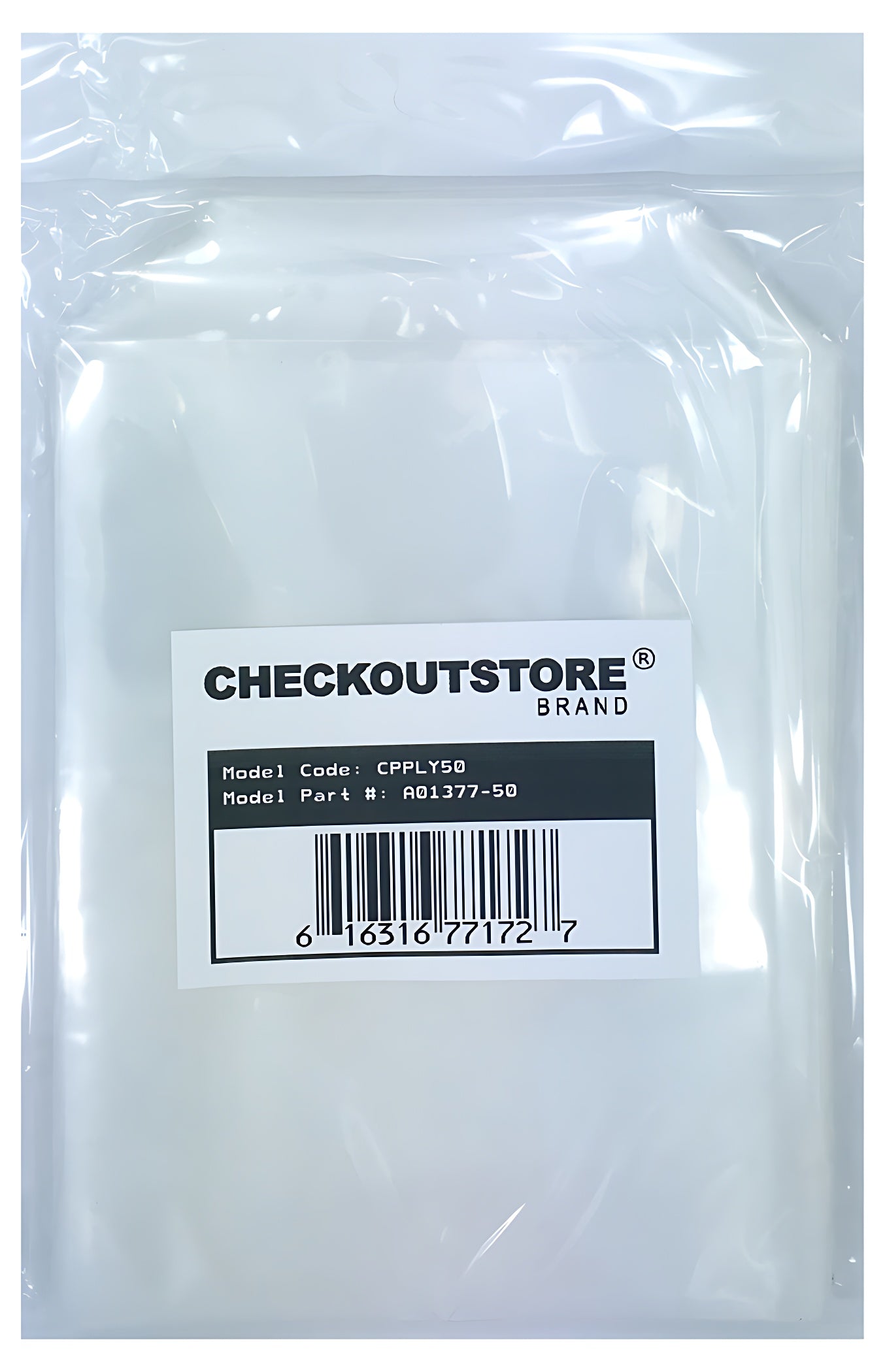 100 CheckOutStore White Non Woven Storage Sleeves for 12x12 Cardstock Paper