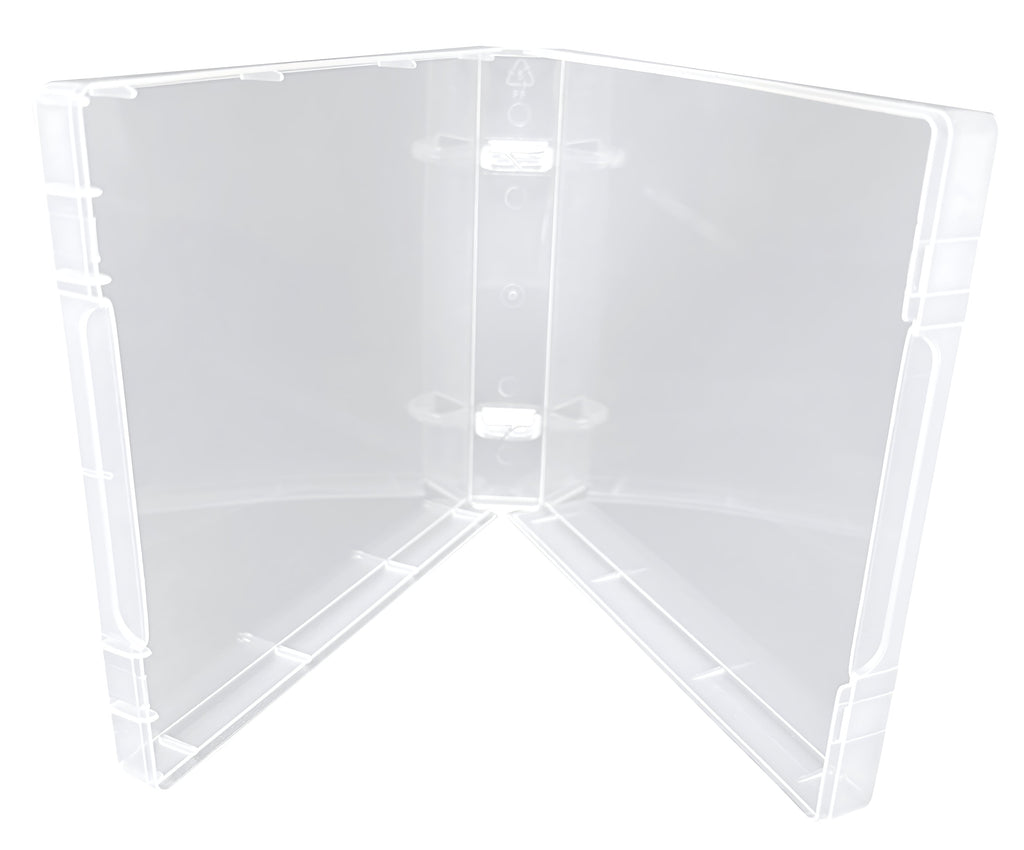 CheckOutStore Storage Stamp Cases Clear Storage Square Cases 25mm for Rubber Stamps