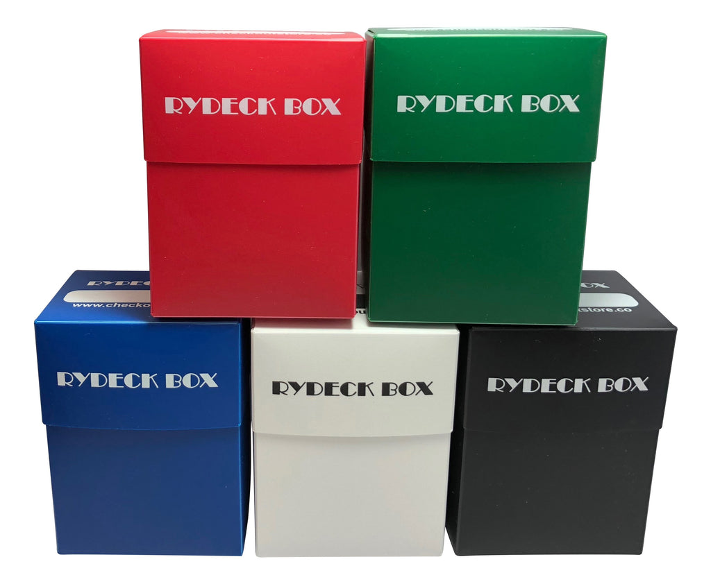 Rydeck Deck Box /w Divider Holds Up to 120 Trading Card - Assorted Colors [Discontinued]
