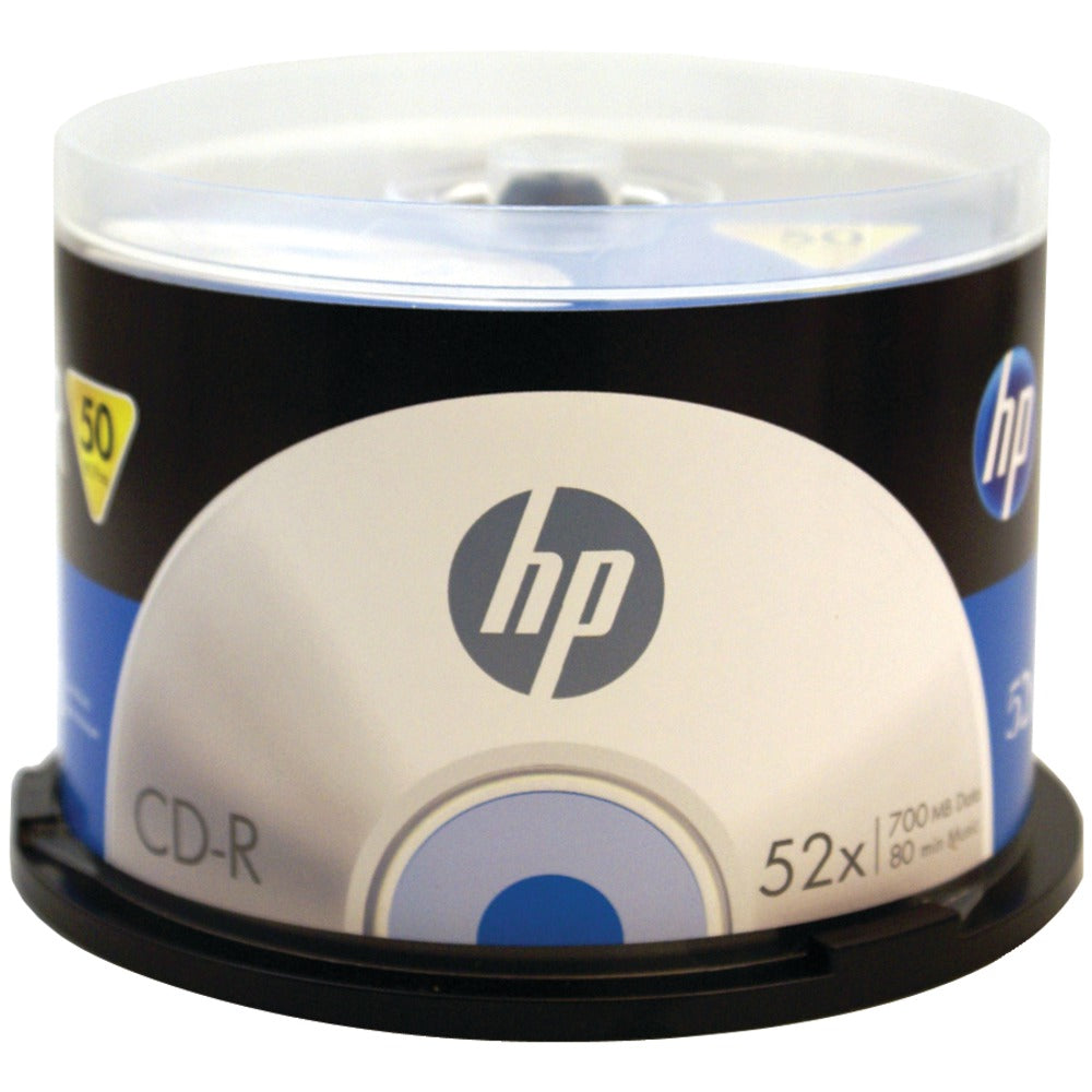 HP Discontinued HP CDR (CD-R) 52X 80Min/700MB (HP Logo on Top) [Discontinued]
