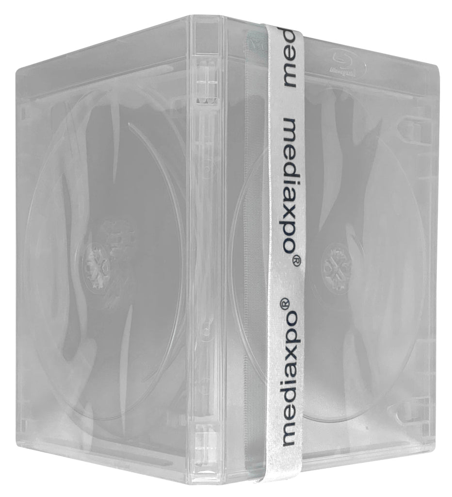 CheckOutStore 10 PREMIUM STANDARD Blu-Ray Single DVD Cases 12MM 