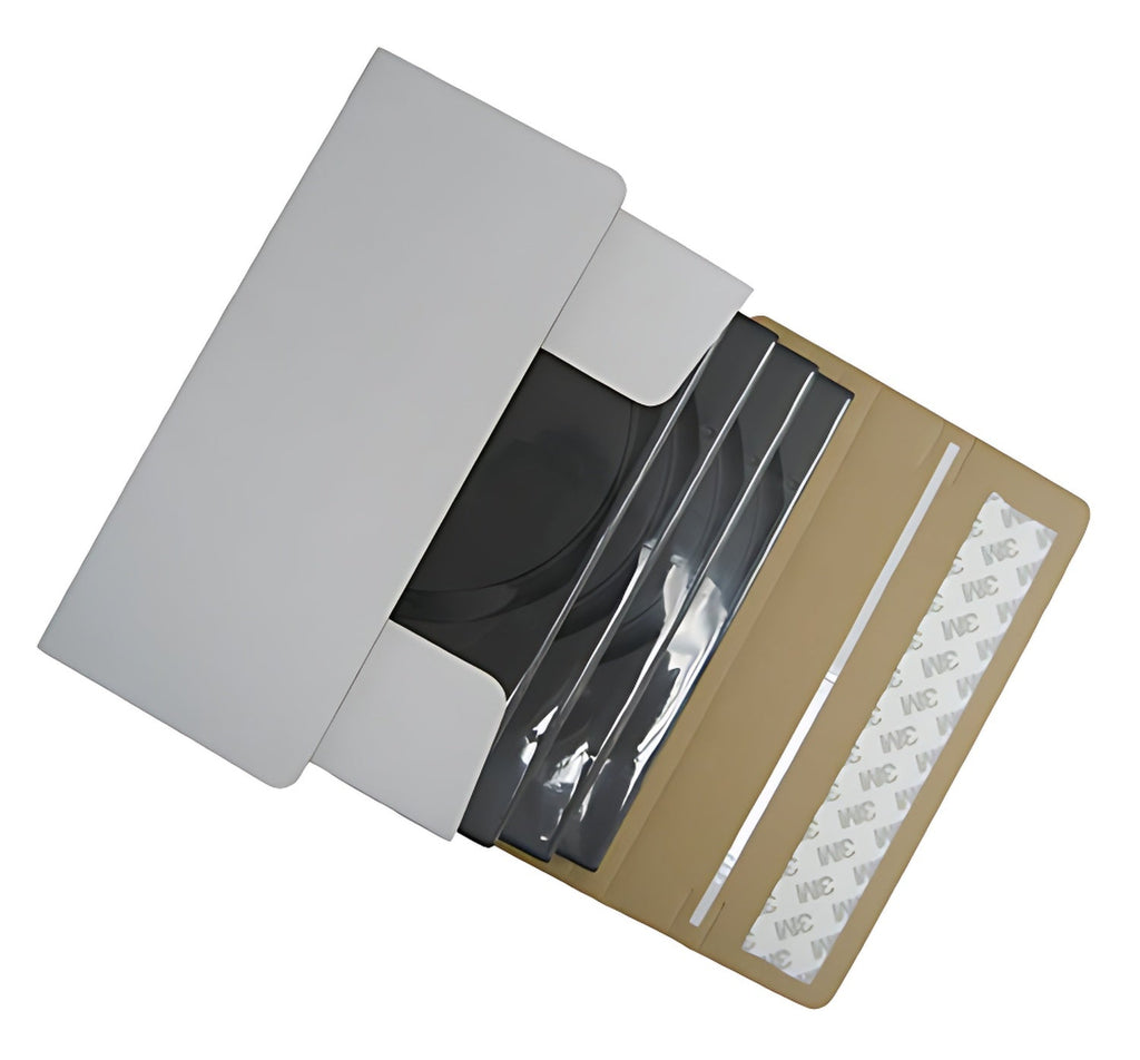 Mediaxpo Cardboard Mailers DVD Cardboard Box Self Seal Mailers (Ship 1-4 DVDs in DVD Cases)