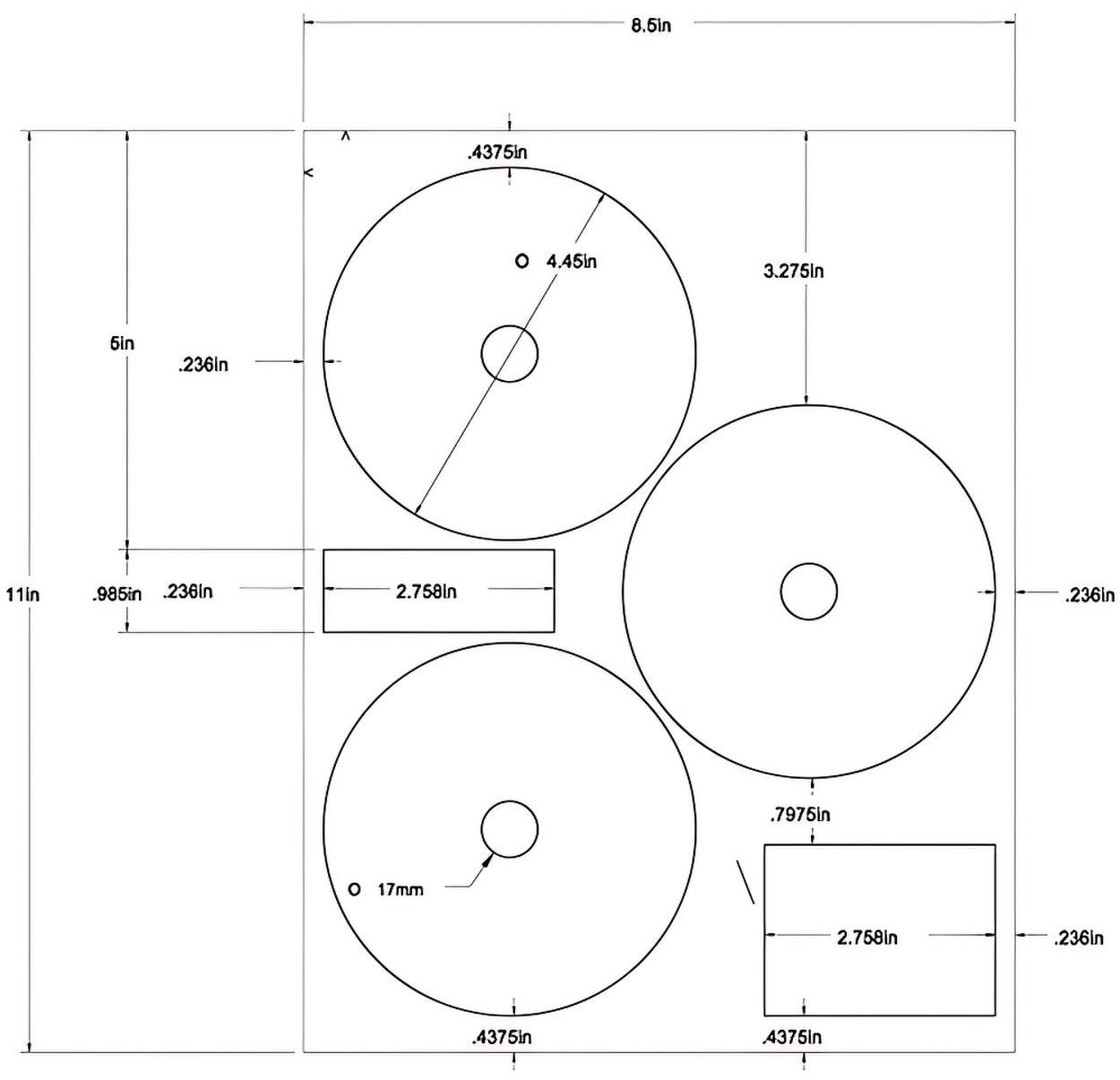 Dvd Template Actual Size