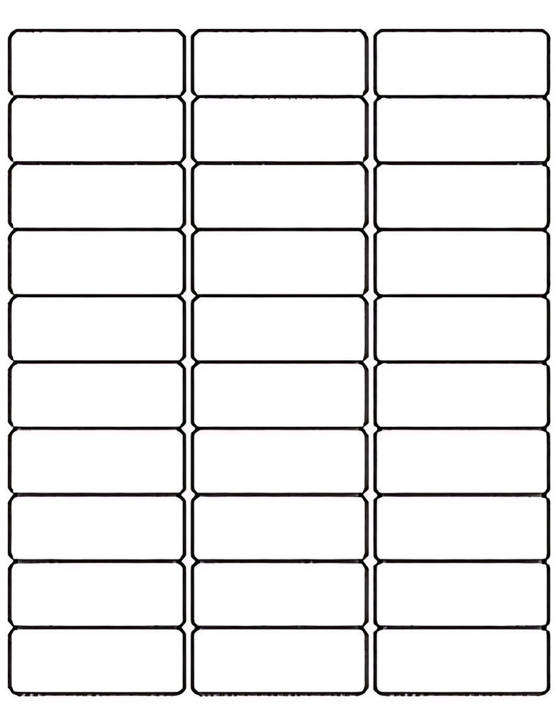 Mediaxpo CD/DVD Labels Address Labels 5160/8160 compatible (100 White Sheets 3,000 Labels)
