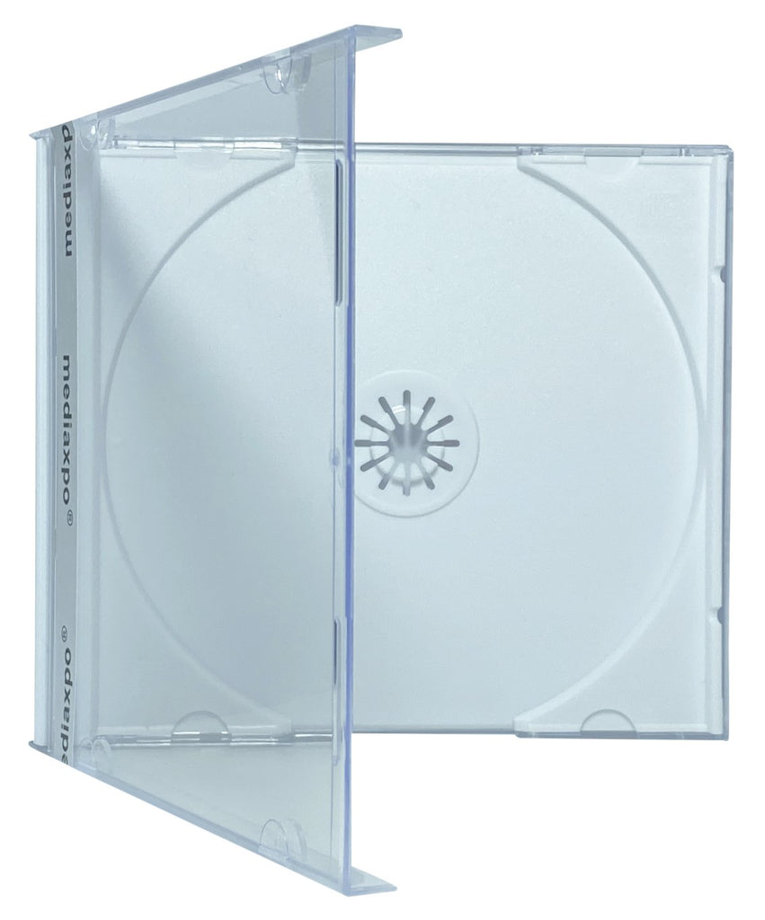 Mediaxpo CD Jewel Cases White / 10 STANDARD CD Jewel Case 10.4mm