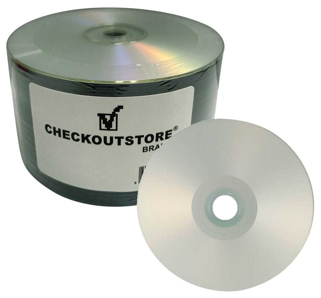 Mediaxpo CD-R Media Grade A 52x CD-R 80min 700MB Silver Inkjet Hub Printable
