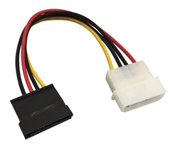 Mediaxpo Discontinued 7" Molex SATA Power Cable [Discontinued]