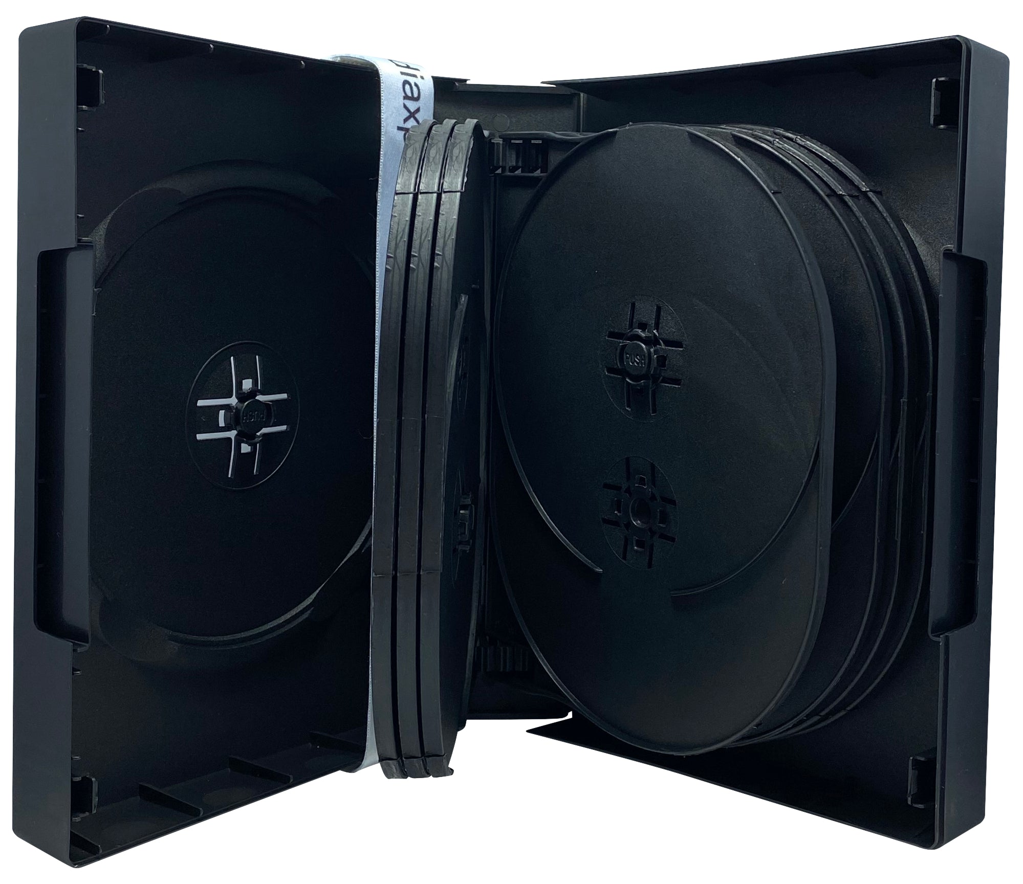 Black 16 Disc DVD Cases – CheckOutStore.com