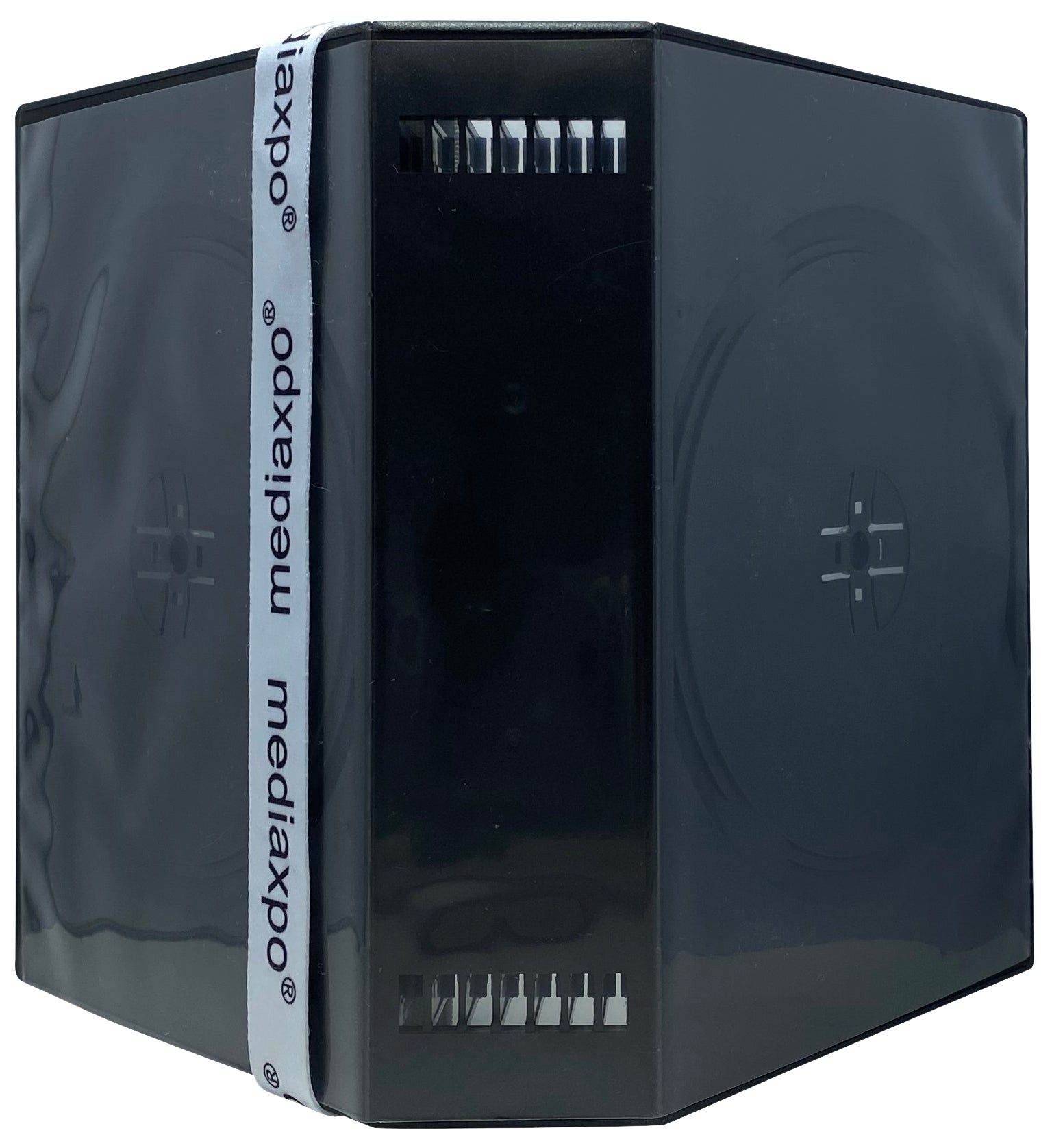 Black 16 Disc DVD Cases – CheckOutStore.com
