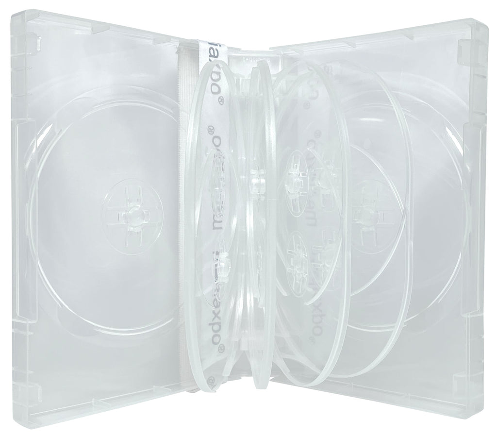 Mediaxpo DVD Cases Clear / 10 10 Disc DVD Cases
