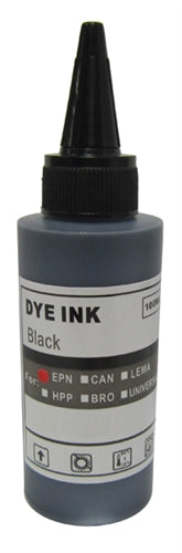 Mediaxpo Ink Refill Black Bulk Dye Refill Ink 100ml for EPSON