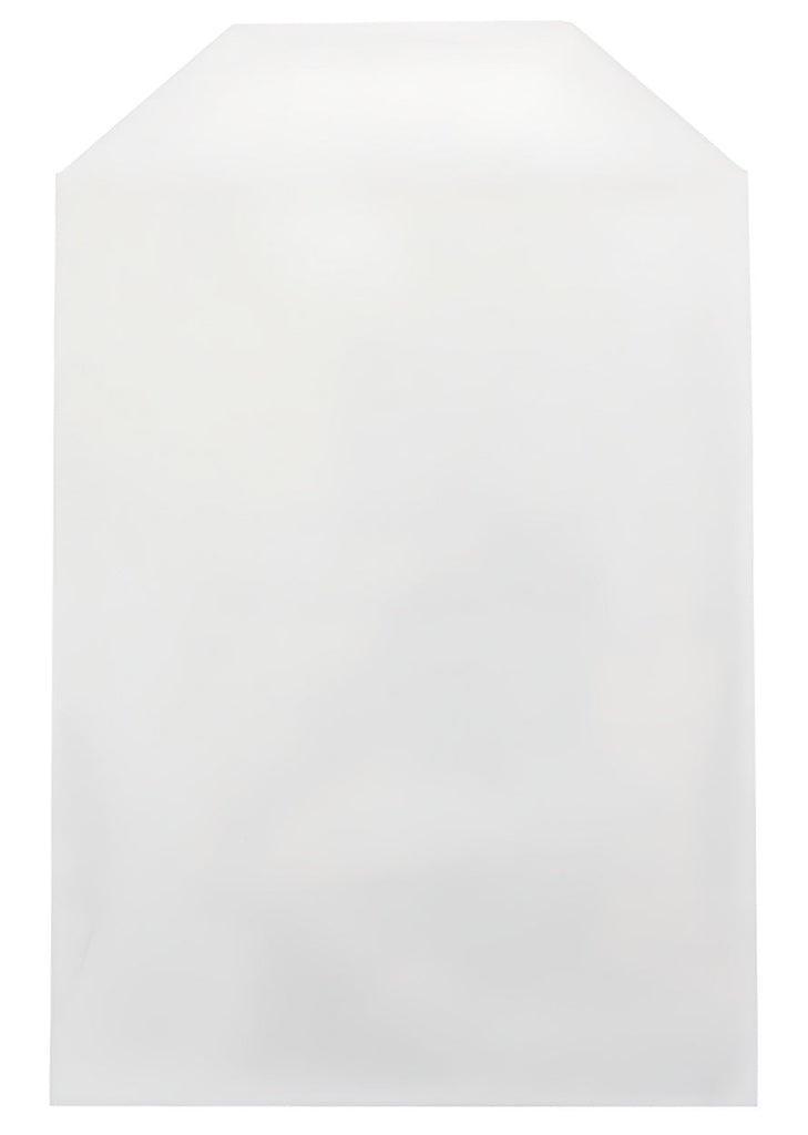 Mediaxpo Plastic Sleeves CPP Clear Plastic Sleeve with Flap 80g (Fits 14mm DVD Case Artwork)