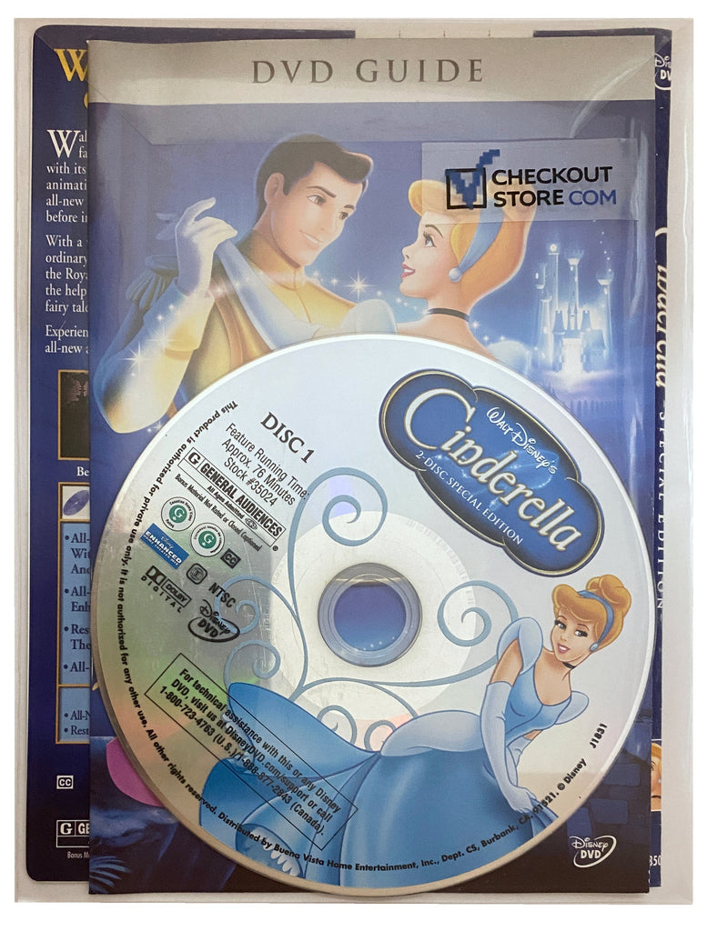 CheckOutStore Clear 2 Disc CPP Full Cover Sleeve & DVD Booklet –