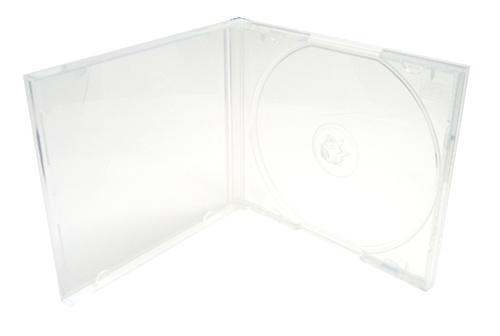 Mediaxpo PP Poly Cases Clear / 10 STANDARD Single VCD PP Poly Cases 10.4MM