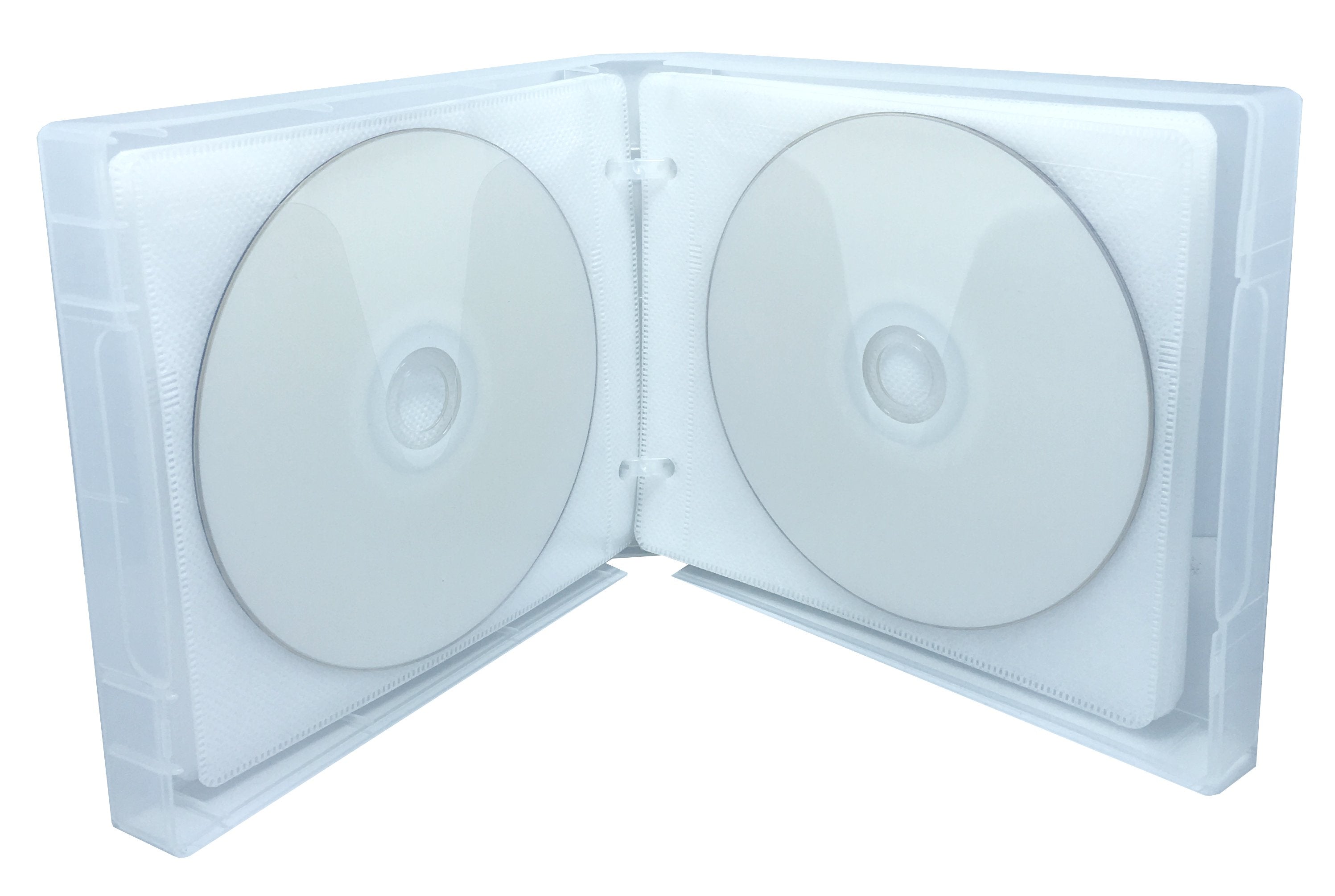 【冬バーゲン★特別送料無料！】 Discs 24 Clear CD/DVD Cases Book Audio Sleeve Binder Poly PP Wallet ファイル・バインダー・ケース