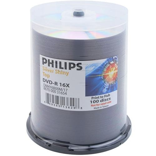 Philips Discontinued Philips 16X DVD-R 4.7GB Shiny Silver [Discontinued]
