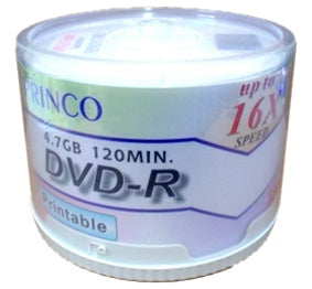 Princo Discontinued Princo 16X DVD-R 4.7GB White Inkjet [Discontinued]