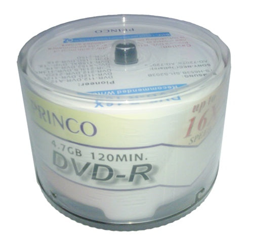Princo Discontinued Princo 16X DVD-R 4.7GB White Top [Discontinued]
